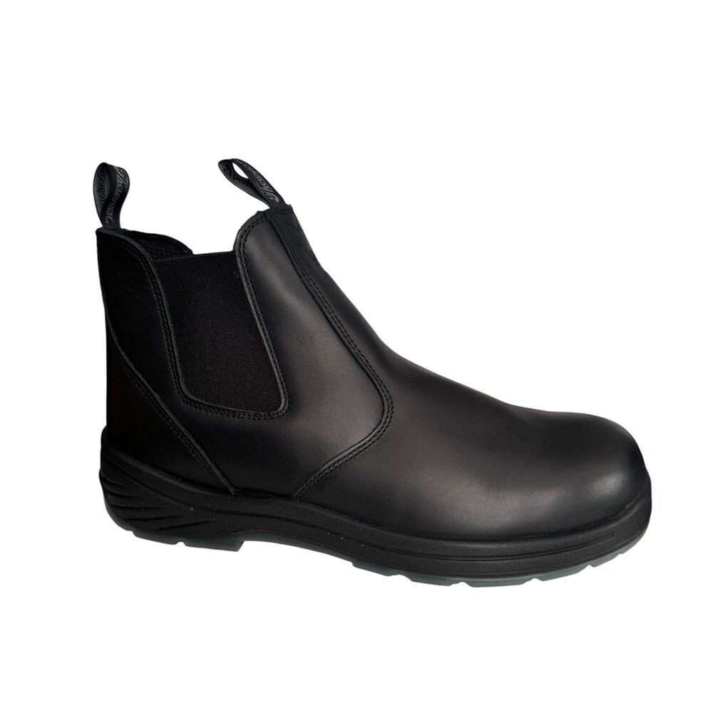 Thorogood Boots Mens Size 12 W Black Thoroflex Quick Release Slip On SR 834-6134